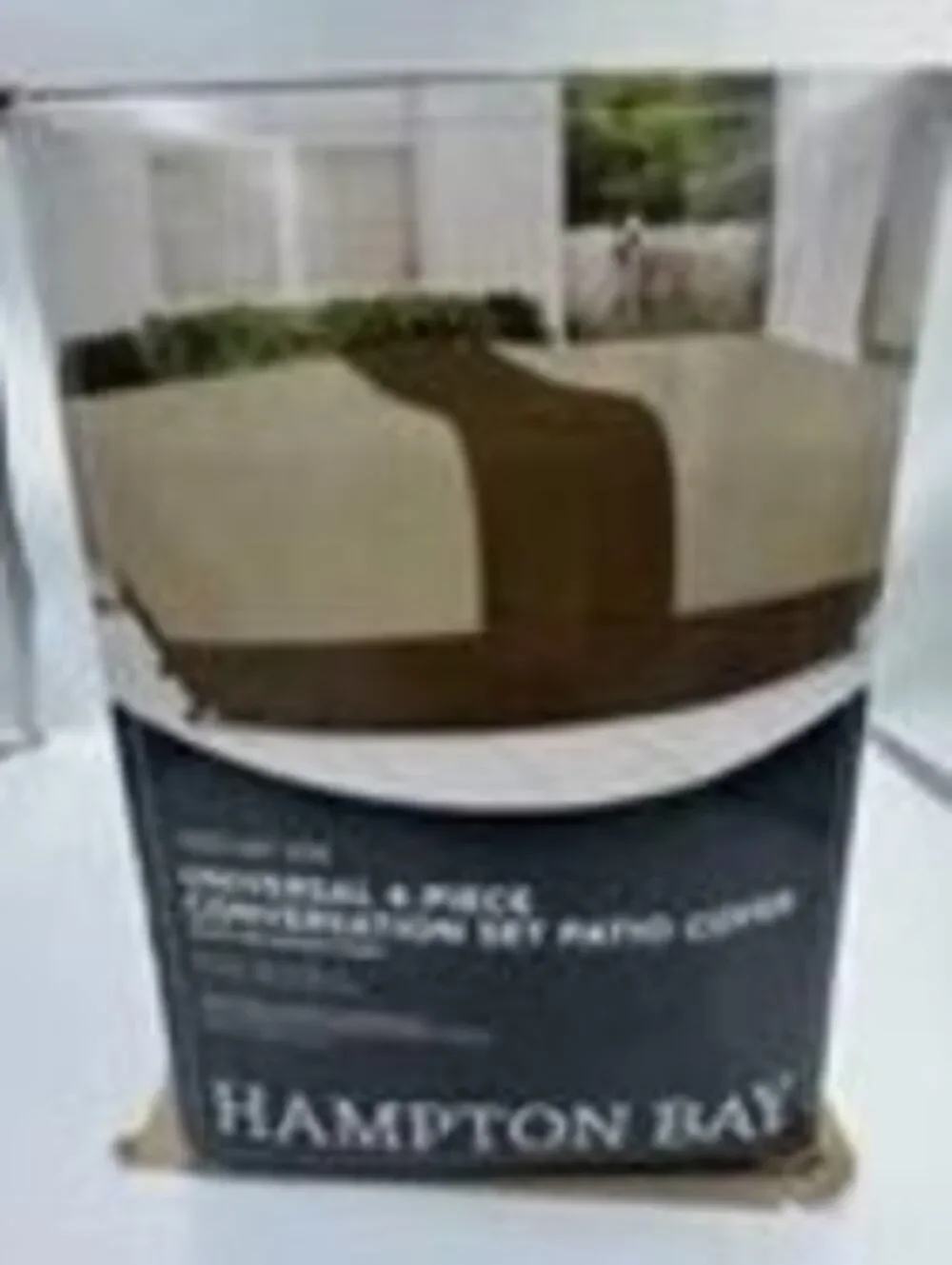 Hampton Bay Universal One Piece Cover for Four Piece Patio Set NIB 69x114x36